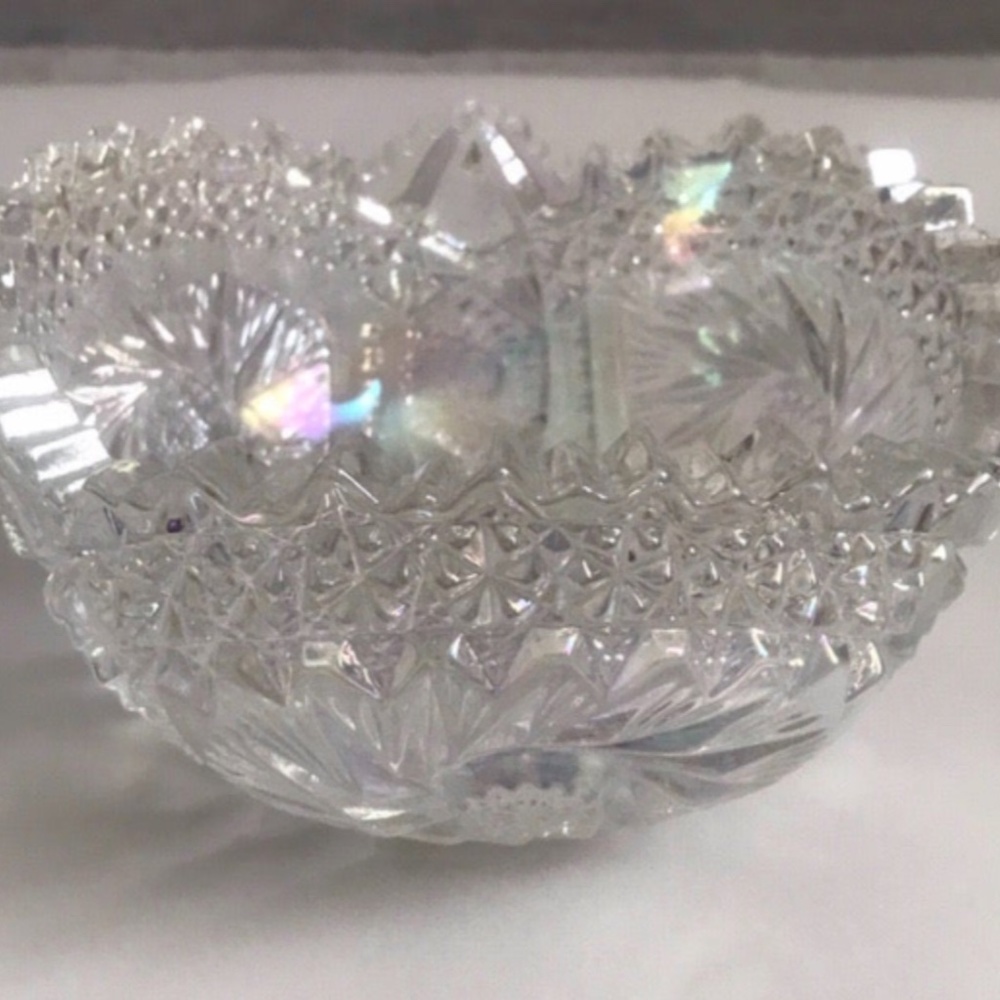 Vintage Carnival Glass Bowl